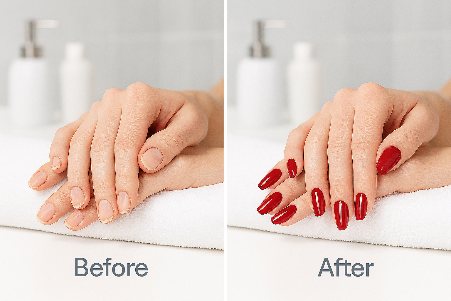 Kit Manucure Gel Professionnelle avec Lampe UV