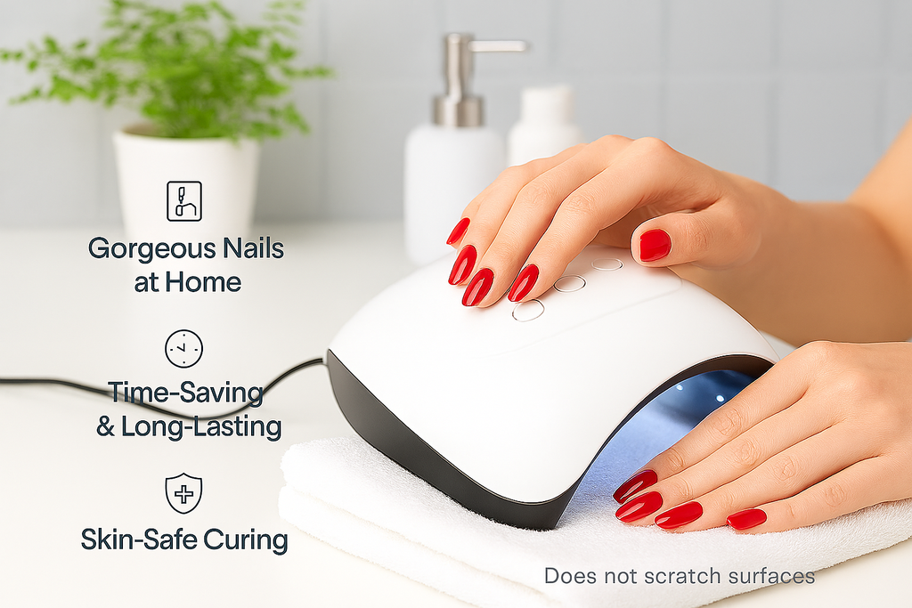 Kit Manucure Gel Professionnelle avec Lampe UV