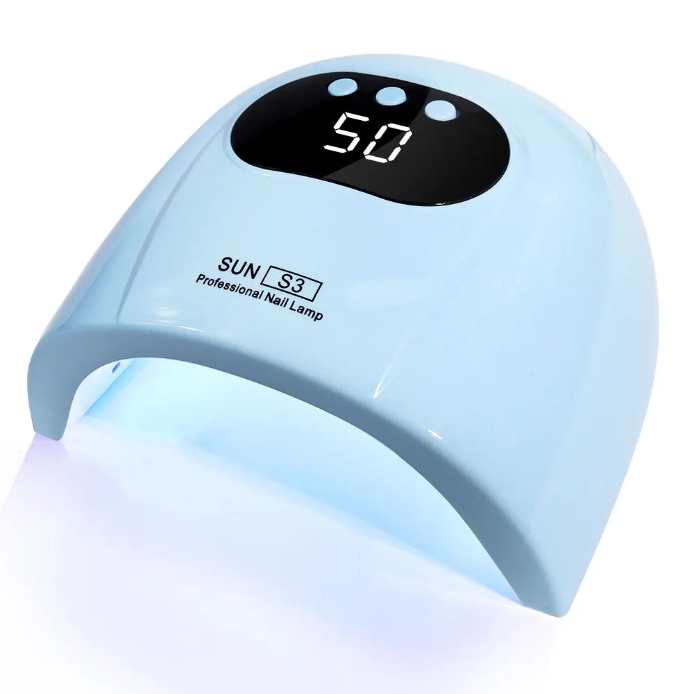 Lampe UV LED Professionnelle – Sèche-Ongles Rapide avec Capteur et Écran LCD