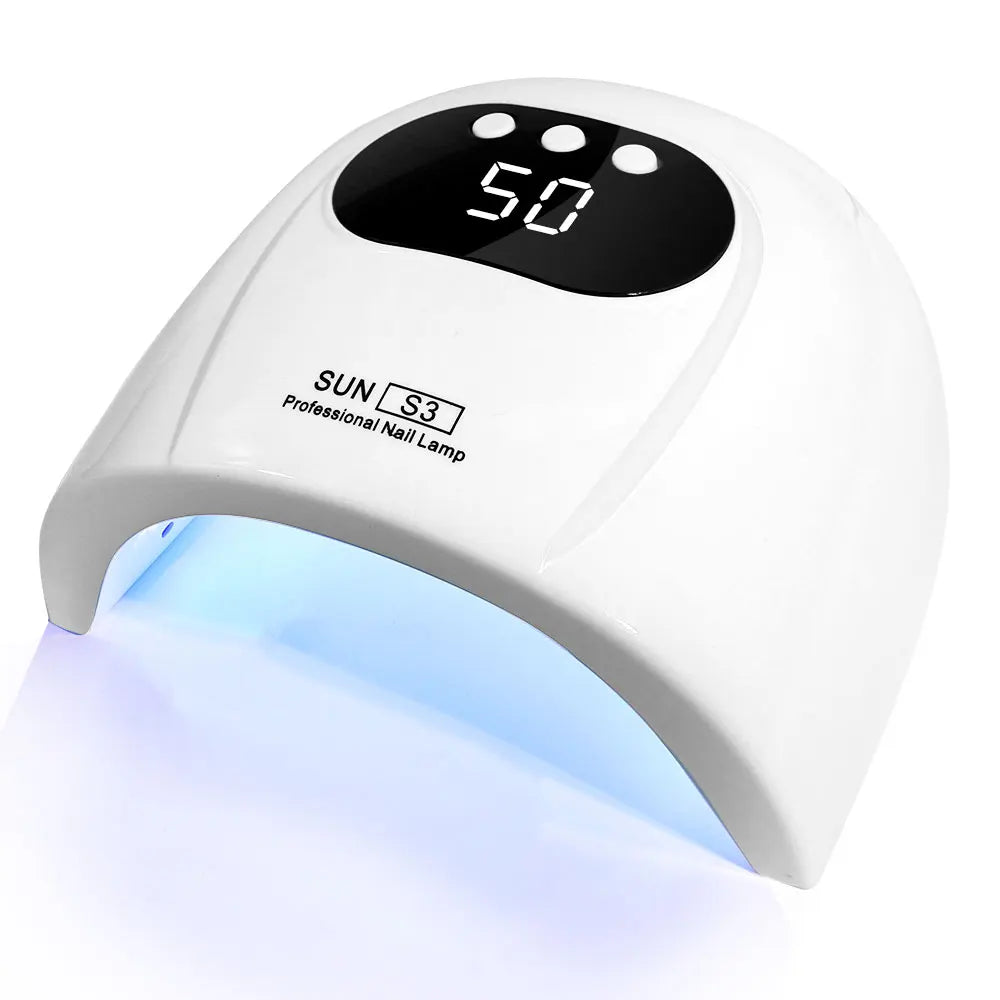 Lampe UV LED Professionnelle – Sèche-Ongles Rapide avec Capteur et Écran LCD