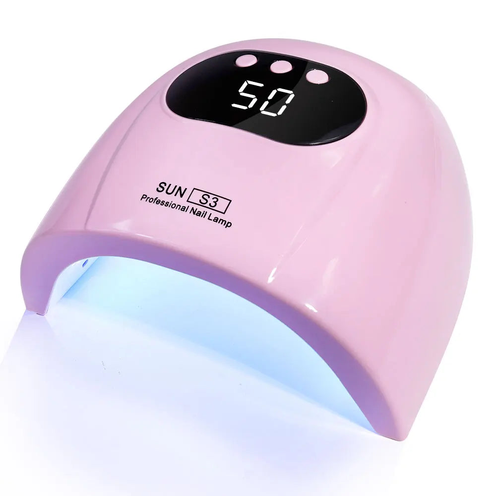 Lampe UV LED Professionnelle – Sèche-Ongles Rapide avec Capteur et Écran LCD